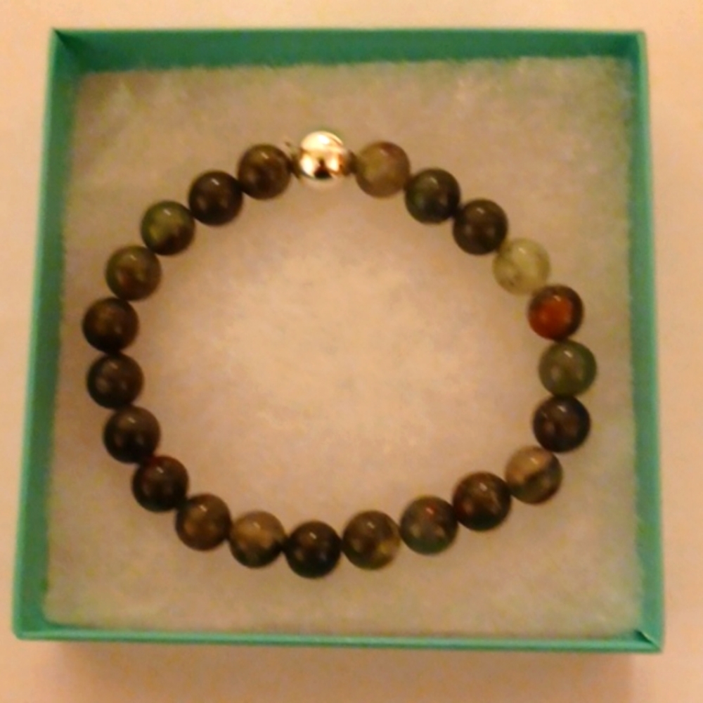 African Bloodstone Bracelet